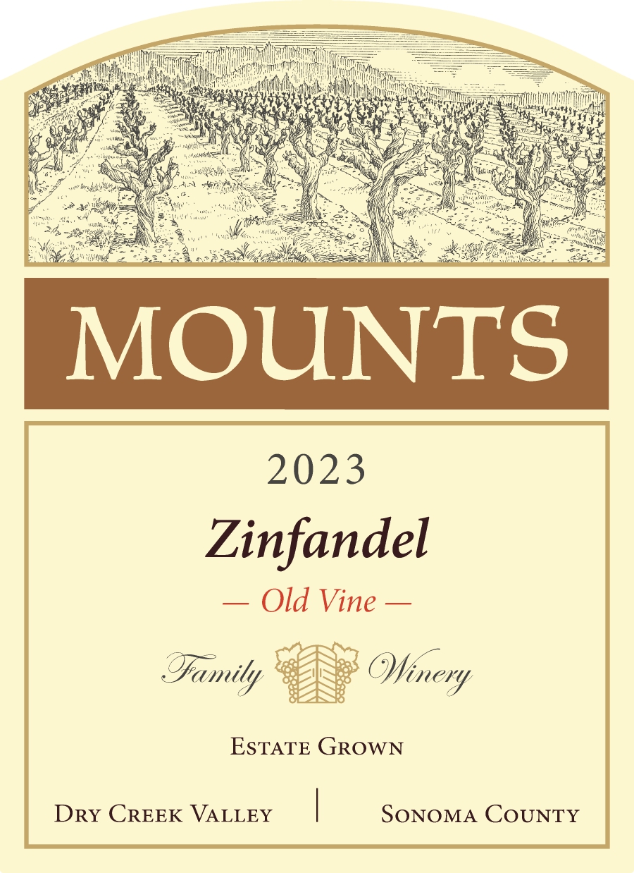 Product Image for 2023 Mounts Old Vine Zinfandel Estate